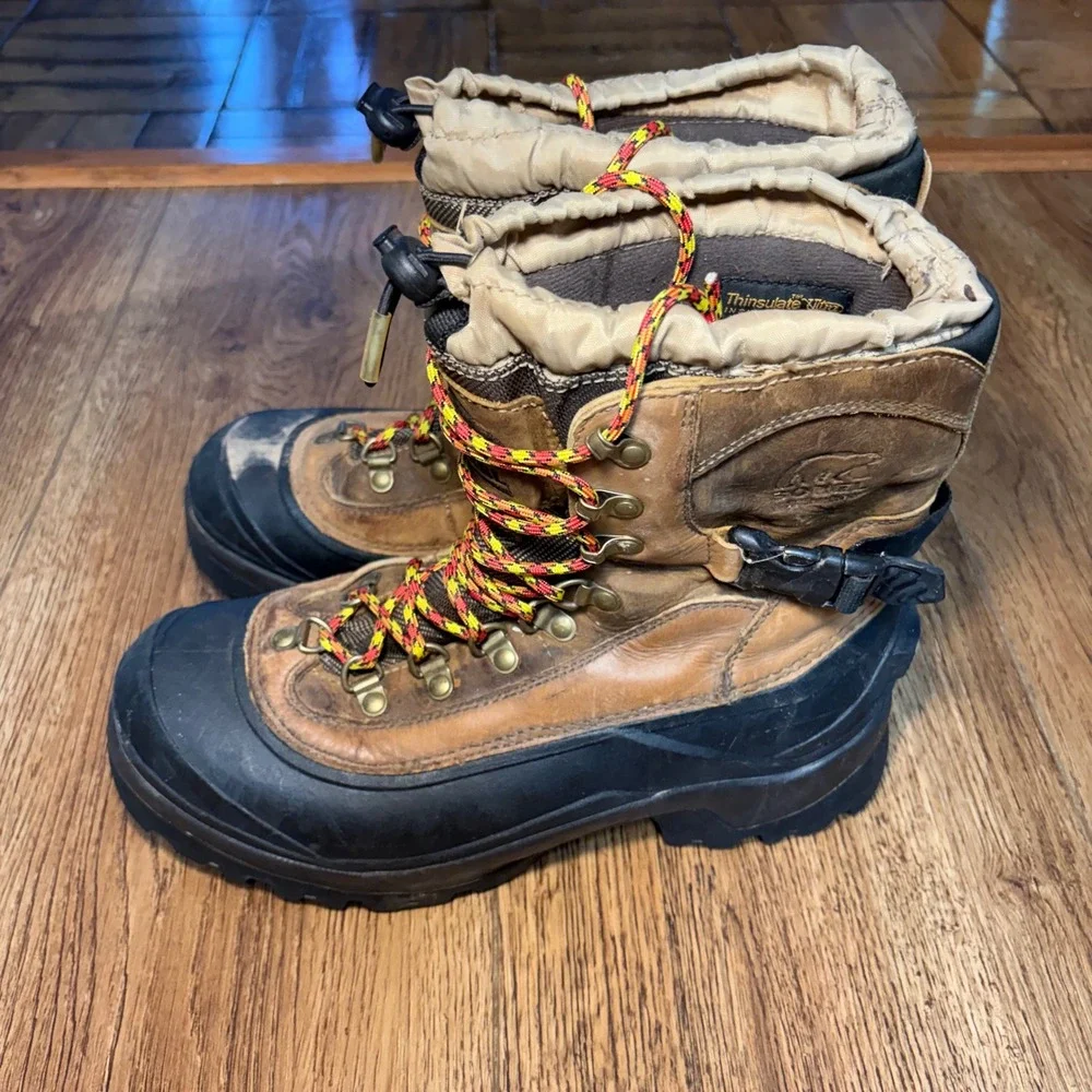 Sorel Conquest Mens Waterproof Insulated Winter Boots Size 10 NM1049-265 Size 10
